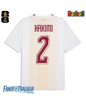 Maroc Achraf Hakimi #2 Tricou Fotbal Replică Mondial 2026 Barbati Deplasare Maroc Achraf Hakimi #2 Tricou Fotbal Replică Mondial 2026 Barbati Deplasare